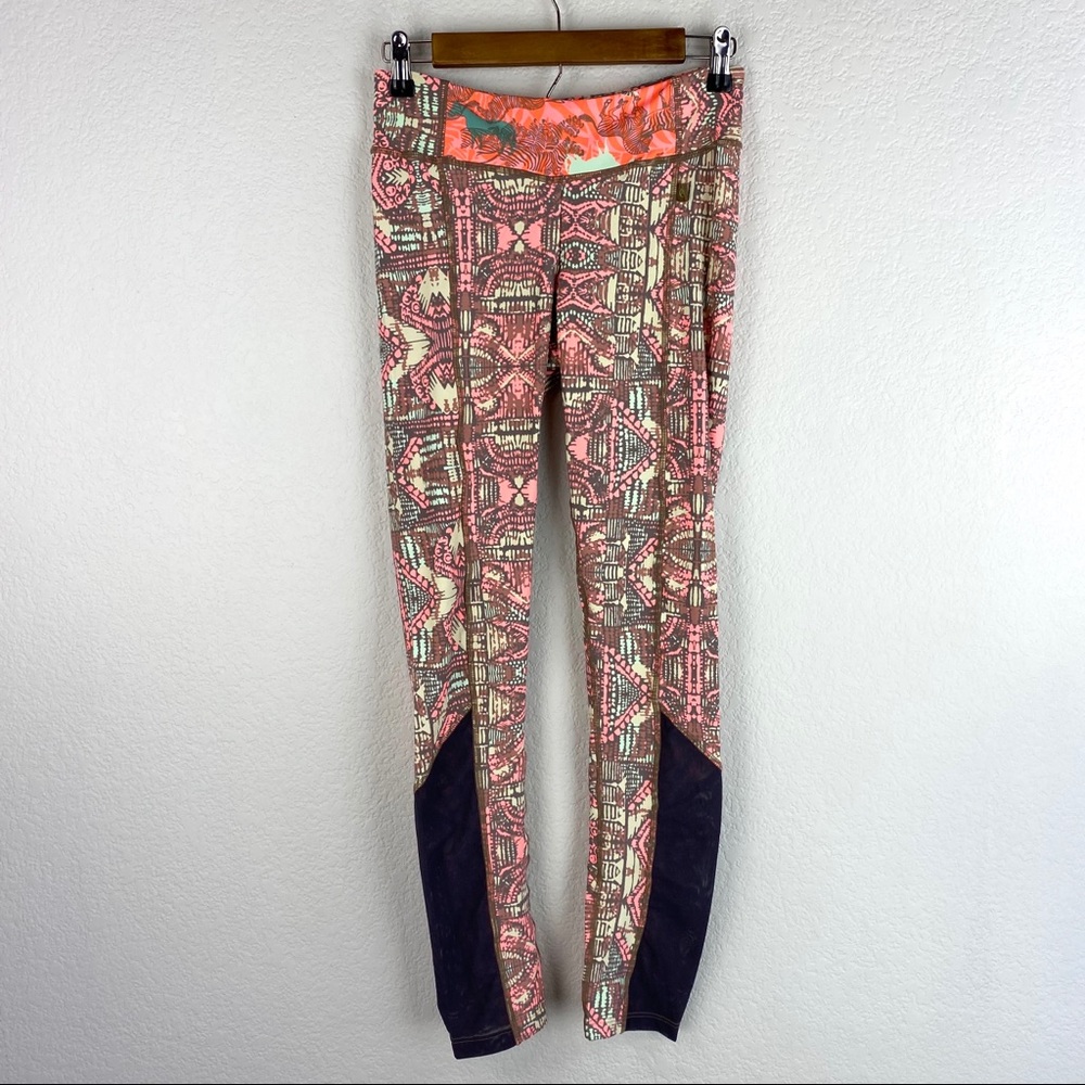 Maaji Printed Stretch Pants Size Large - Picture 1 of 7